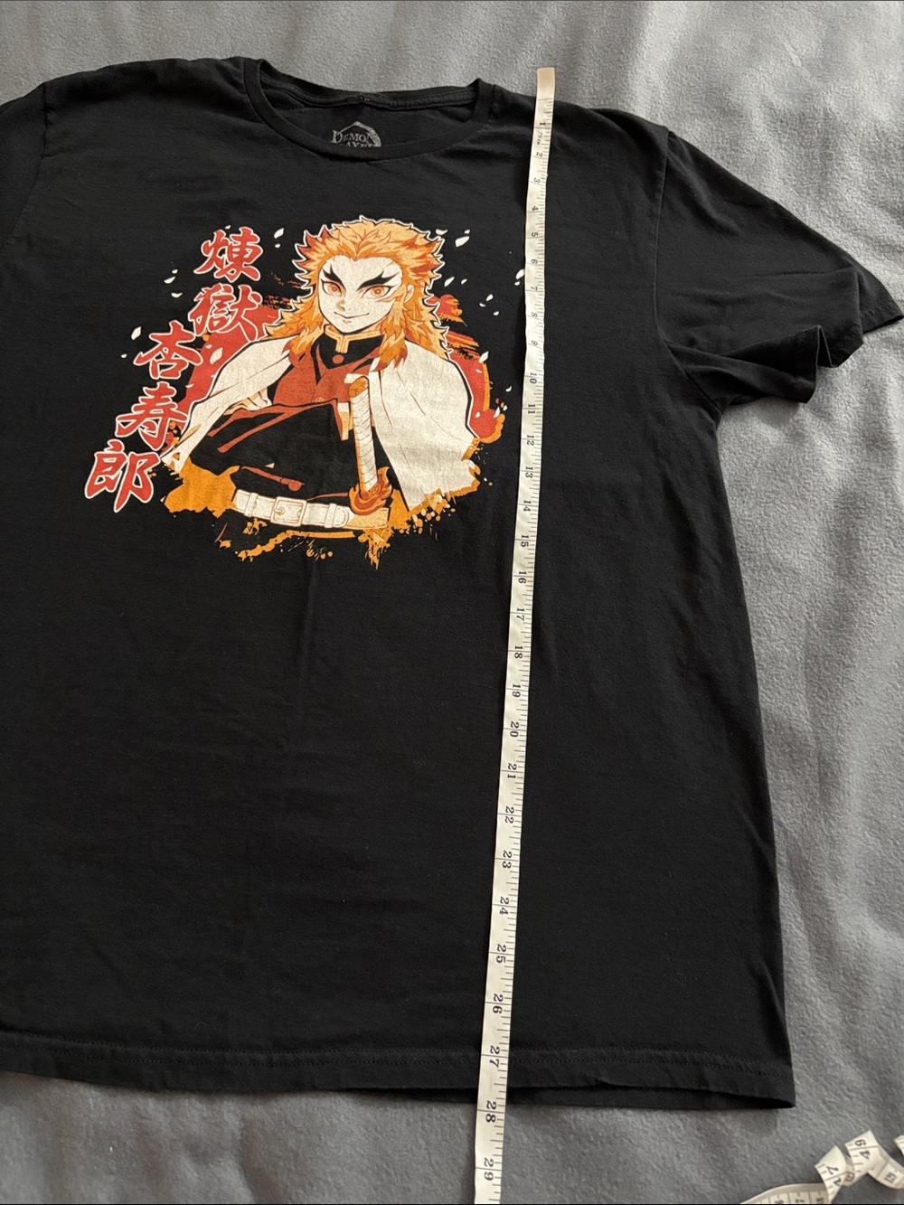 Demon Slayer Rengoku Graphic Tee XL Anime Manga Kimetsu No Yaiba Shirt - Picture 5 of 7